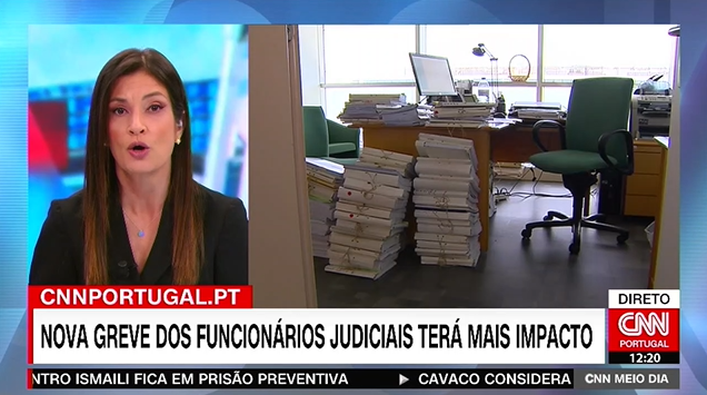 Nova Greve dos Funcionários Judiciais terá mais impacto – CNN Portugal