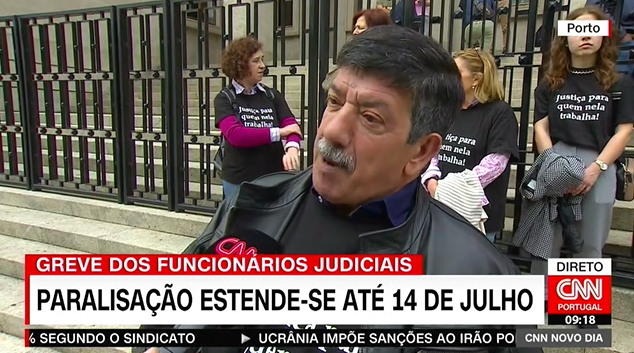 Funcionários Judiciais cumprem 2º dia de greve – CNNPortugal