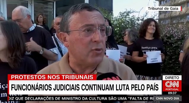 Funcionários Judiciais continuam luta pelo país – CNN Portugal