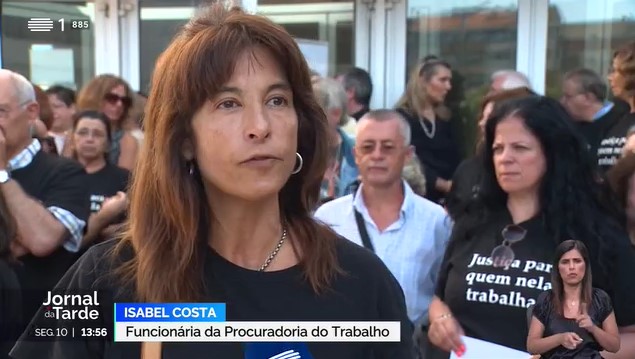 Paralisação no Palácio da Justiça de Vila Nova de Gaia – Jornal da Tarde – RTP