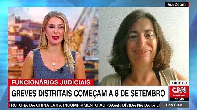 Bastonária da Ordem dos Advogados em entrevista à CNN Portugal sobre o caos na justiça – 6set2023
