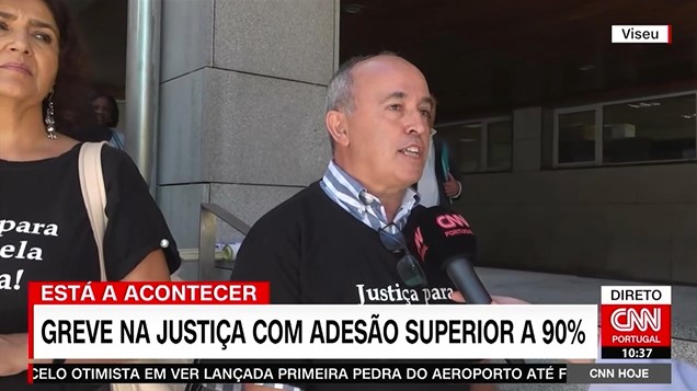 Greve em Viseu – Declarações de Luis Barros à CNNPortugal – CNN Novo Dia 28set2023