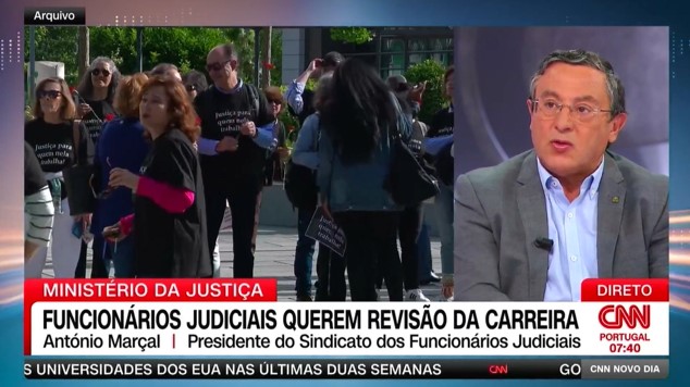 António Marçal em entrevista na CNN Portugal – 3 de maio de 2024