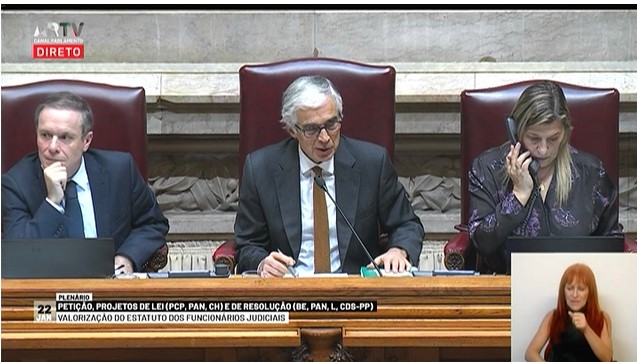 Debate da Petição n.º 161/XV/1ª – “Respeitar os Oficiais de Justiça, melhorar as suas condições de trabalho e valorizar o seu estatuto de carreira para um normal funcionamento do sistema de justiça”