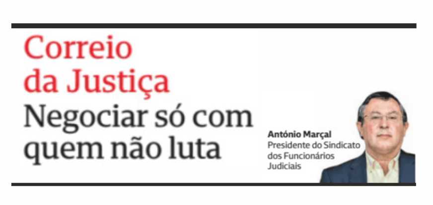 O Perigo de Negociar Só com Quem Não Luta – Correio da Justiça – CMJornal