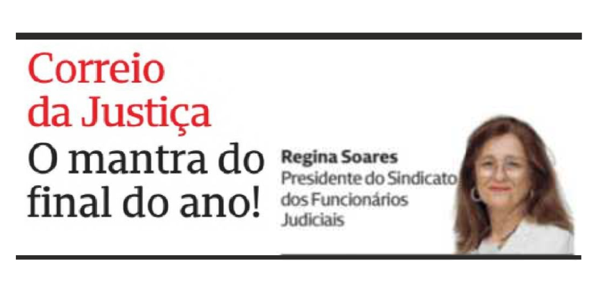 O mantra do final do ano! – Correio da Justiça – CMJornal