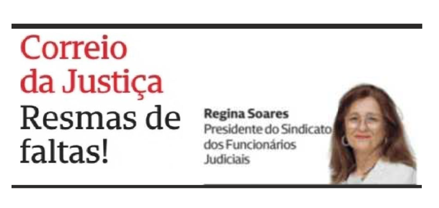 Resmas de faltas – Correio da Justiça – CMJornal