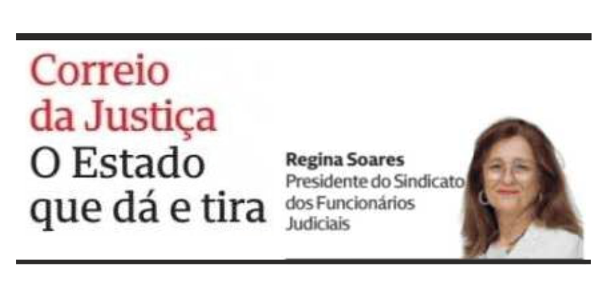O Estado que dá e tira – Correio da Justiça – CMJornal