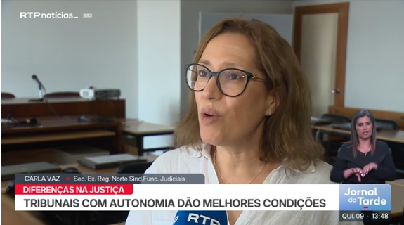 Falta de condições nos tribunais – Jornal da Tarde – RTP